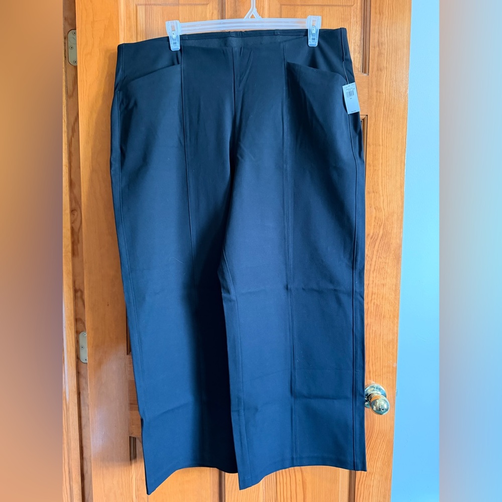 Old Navy Pixie Wide Leg Pants Black XXL BNWT